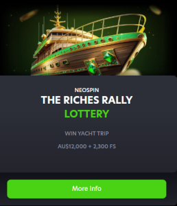 Neospin Lottery Bonus