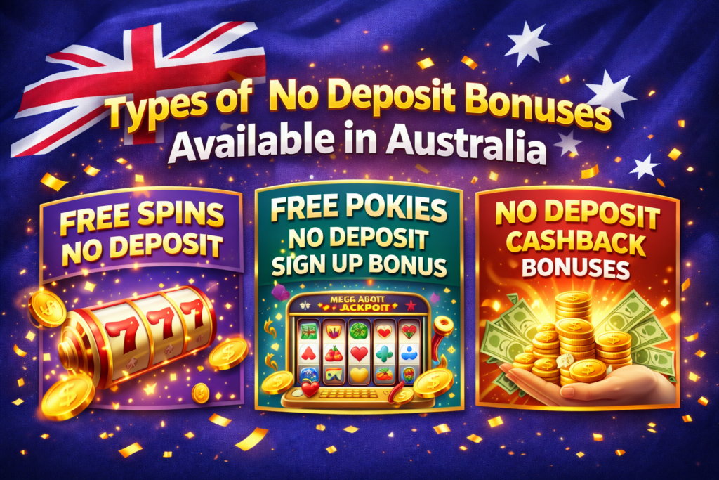 Types of no deposit bonuses